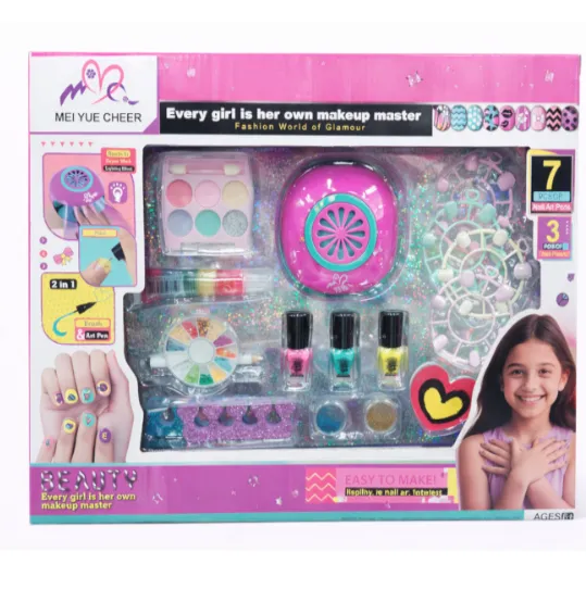 Set de manichiură pentru copii cu lampă, cod 952031