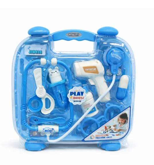 Set de joacă „Doctor” în valiză, albastru, cod 952036