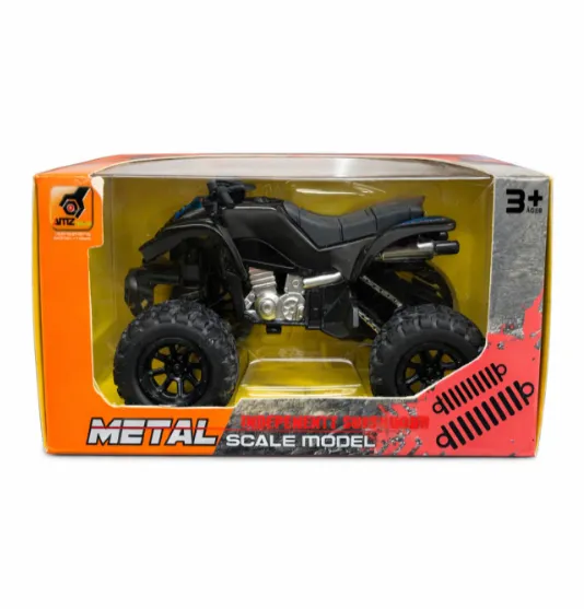ATV Die Cast metal, negru, cod 10029b