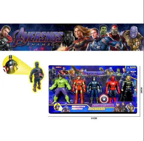 SET EROI CU LUMINI (5PCS) 72624