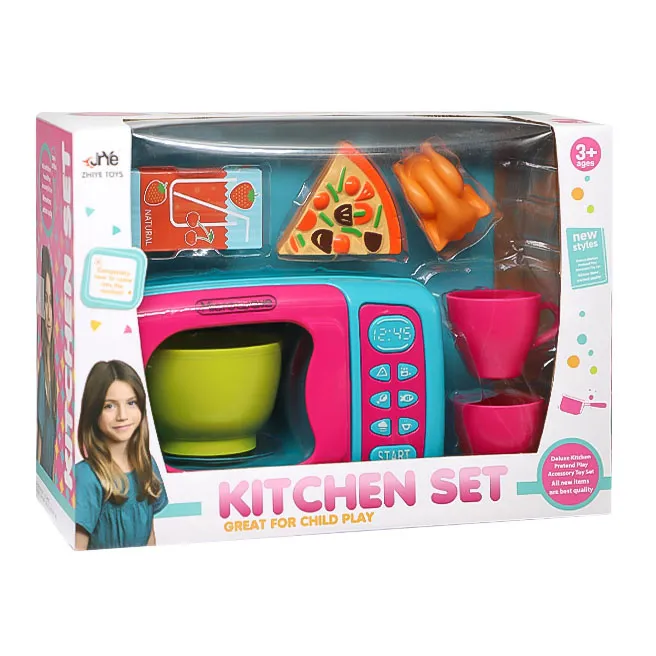 Set de joacă Cuptor cu microunde cu accesorii, cod 910042