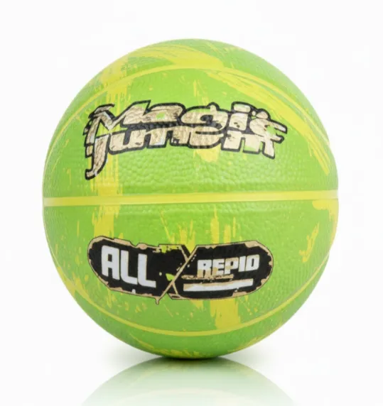 Minge de baschet Size 7 High-Foam Rubber, verde deschis, cod 2214D