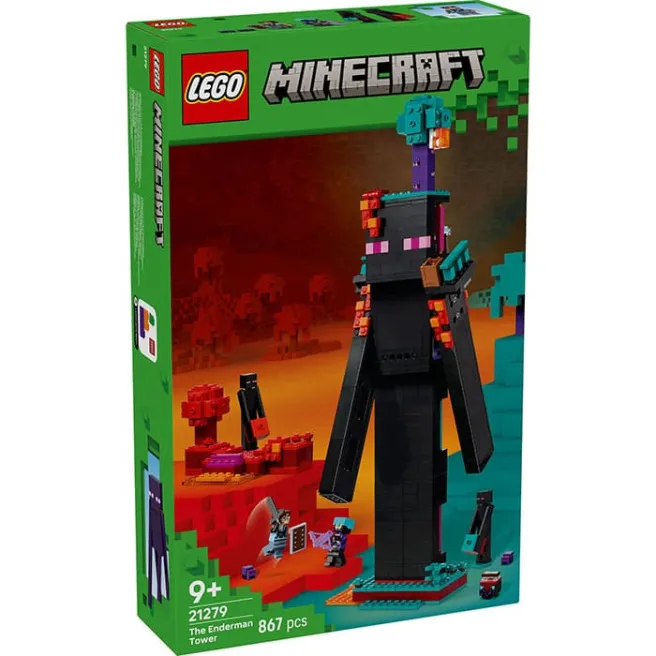 Constructor LEGO Minecraft The Enderman Tower, art. 21279