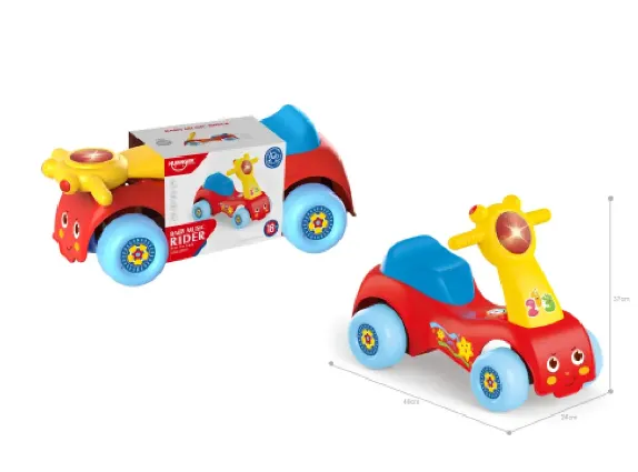 Mașinuță pentru bebeluși cu muzică/lumină