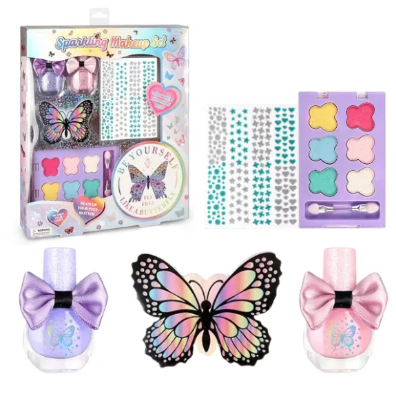 Set de machiaj și manichiură „Fluture: stil și strălucire”