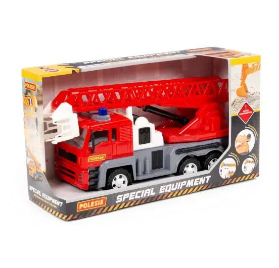 „Almaz”,mașină de pompieri cu inerție (în cutie) 88956