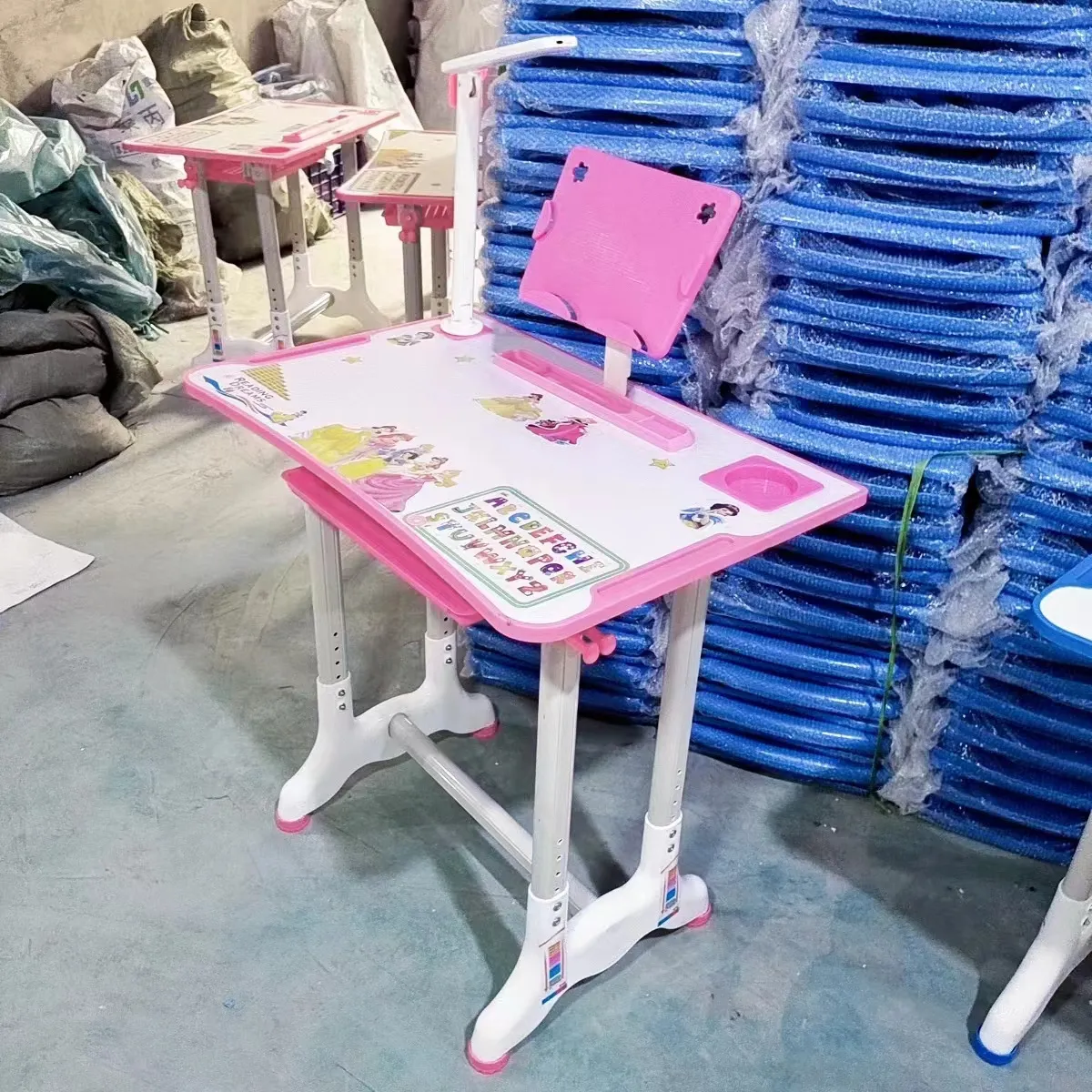 Masa cu scaun - roz 45*70 007496 