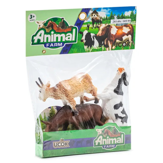 Set animale de ferma 12cm 3buc, cod 28140