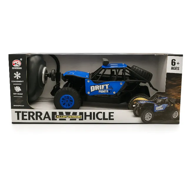 Mașina 1:20 cu telecomandă,Acumulator,4 functii, albastru, cod 932130