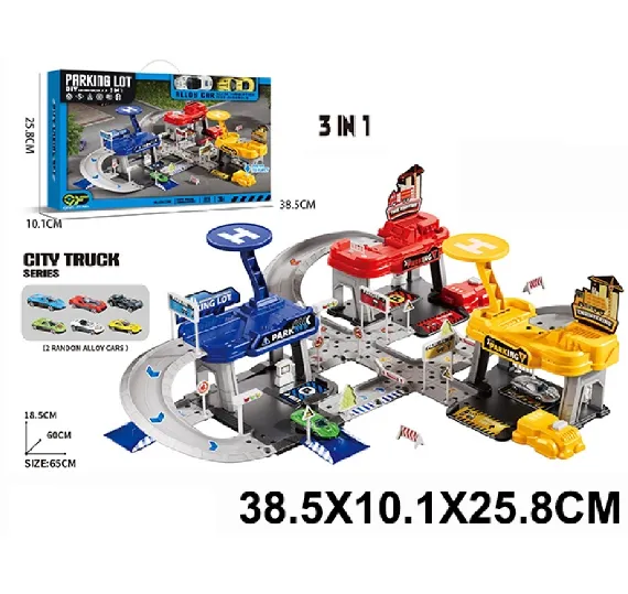 Parcare in set cu masinute