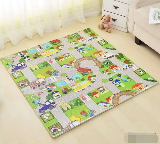 Puzzle de podea 4 bucăți „Drum”, KTPT003