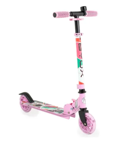 Trotinetă Moni Miracle Pink