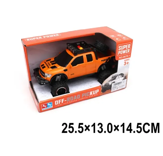 Masina off-road cu inertie cu sunete si lumini