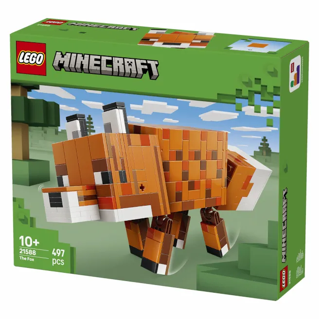 Constructor LEGO Minecraft Vulpe, art. 21588