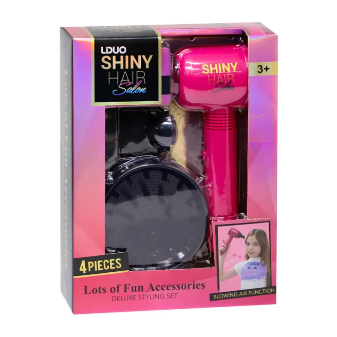 Jucărie uscător de păr 4 elemente, cod 772028