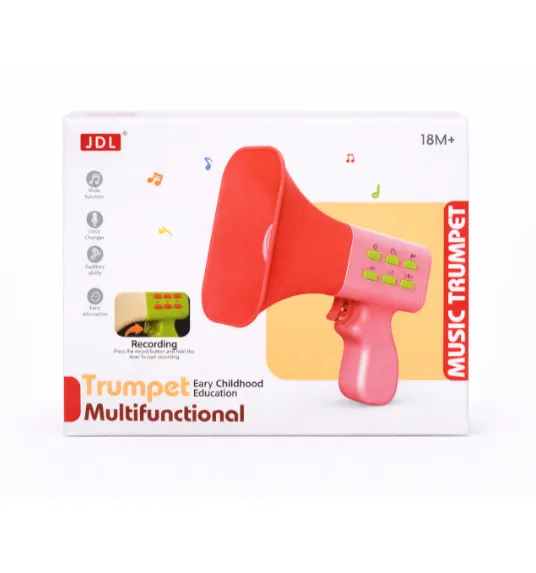 Megafon cu funcție de schimbarea vocii și efecte sonore, roz, cod 962184