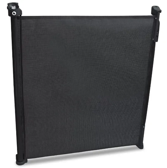 Poarta de siguranta Lionelo Tulia Black, 140 cm