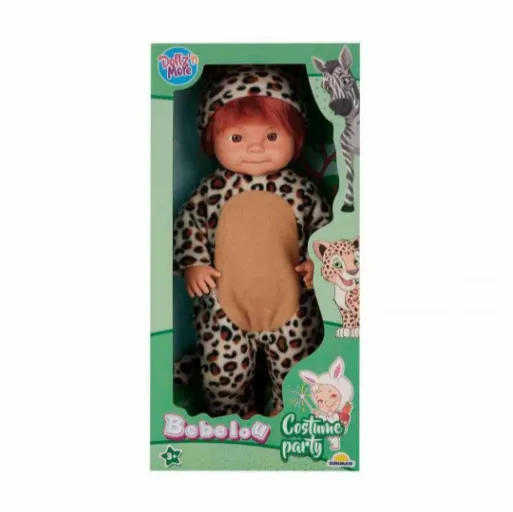 Păpușă BEBELOU COSTUM PETRECERE 2 AST.40CM. S00040041