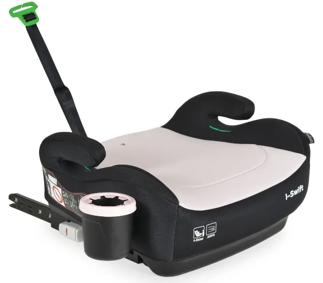 Înălțător auto-buster 125–150 cm Isofix Moni I-Swift Pink