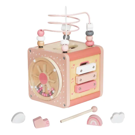 Cub - Labirint lemn, roz W11B316C