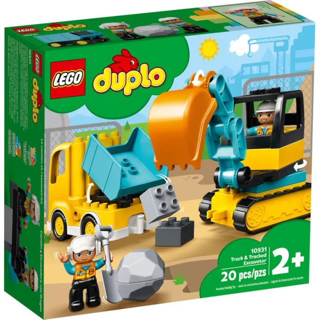 Constructor LEGO DUPLO Truck & Tracked Excavator, art.10931