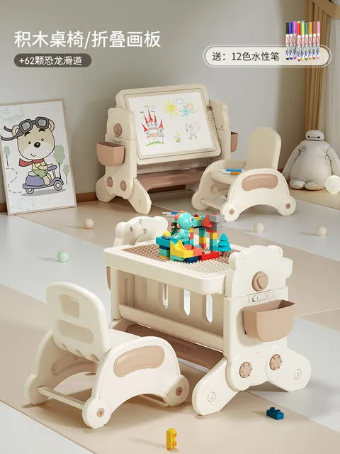 Masuta cu constructor + tabla cu scaun арт. 65011