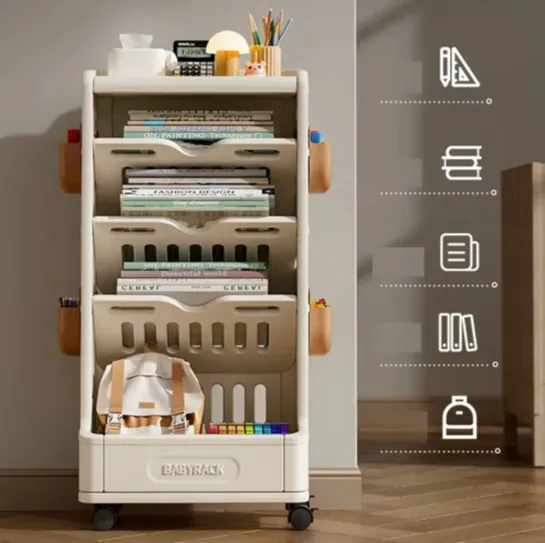 Raft organizator pentru cărți și rechizite pentru copii Raft organizator pentru cărți și rechizite pentru copii