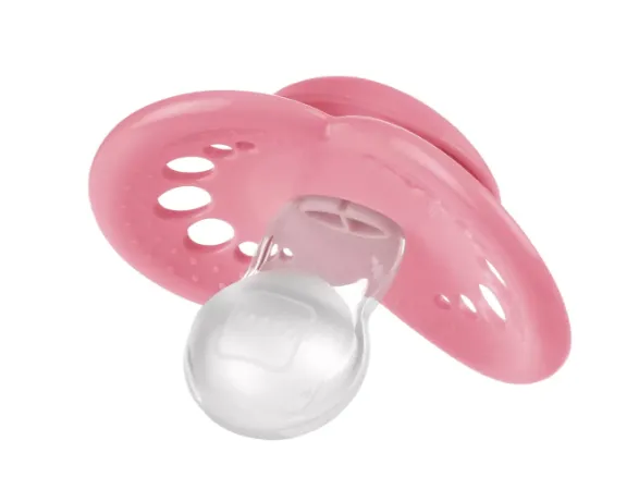 Suzeta ortodontica din silicon MAM Original Planet Love Girl (16+ luni), 2 buc.