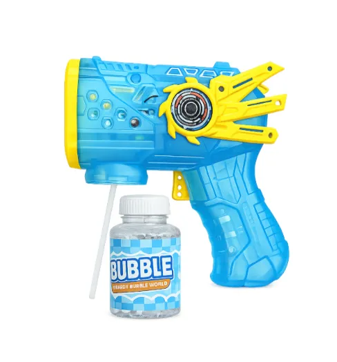 Pistol electric cu baloane de săpun, albastru, cod 990166