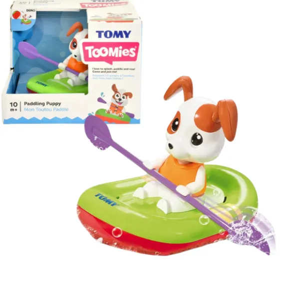 Jucărie de baie «Căţeluşul în barcă»