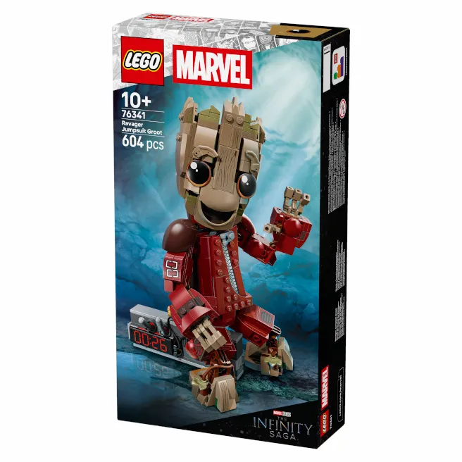 Constructor LEGO Marvel Costumul Ravager Groot, art. 76341