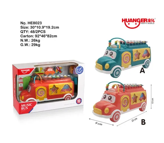 Jucarie autobuz educativ HE8023
