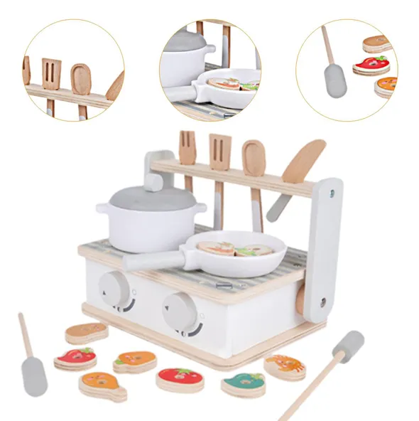 Aragaz de lemn pentru copii S10C001