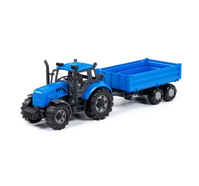 Tractor cu inertie”Progress”, albastra 91253