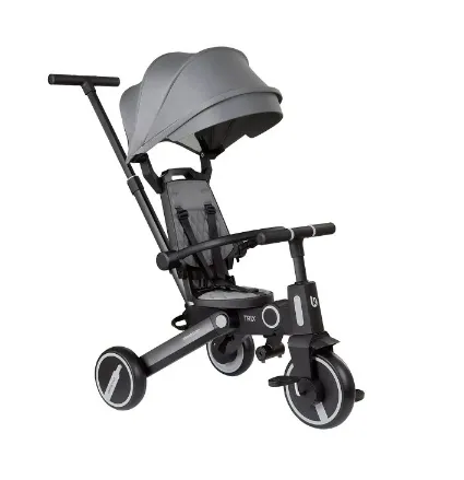 Tricicletă KikkaBoo Trix Grey