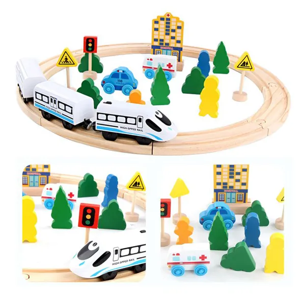 Cale ferata din lemn S04C002