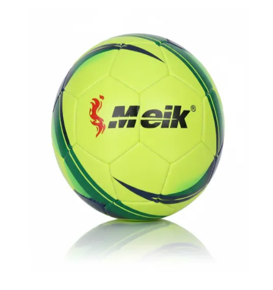Minge de fotbal Size 5 Machine-Stitched 3, verde deschis, cod 2202D
