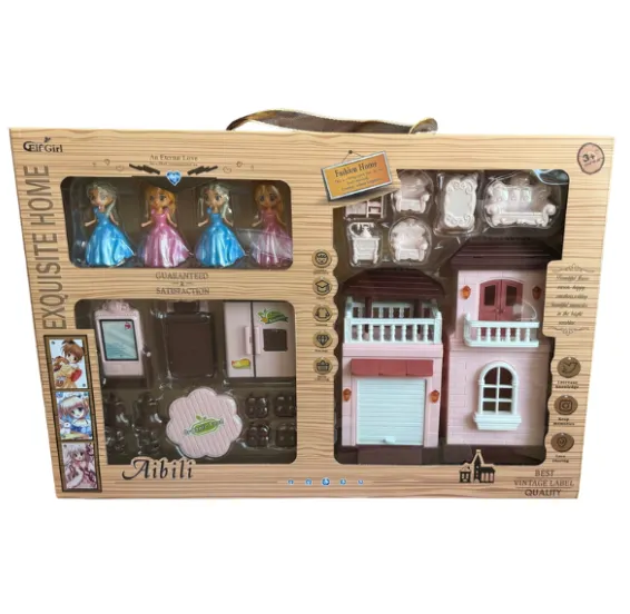 Casă de joacă cu păpuși