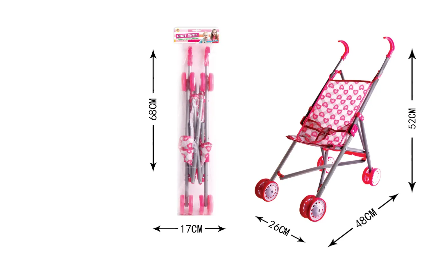 Carucior pentru papusi Арт. 68813