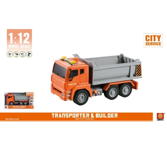 Autospeciala pompieri cu inertie cu pompa de apa (lumini / sunete) WY810B