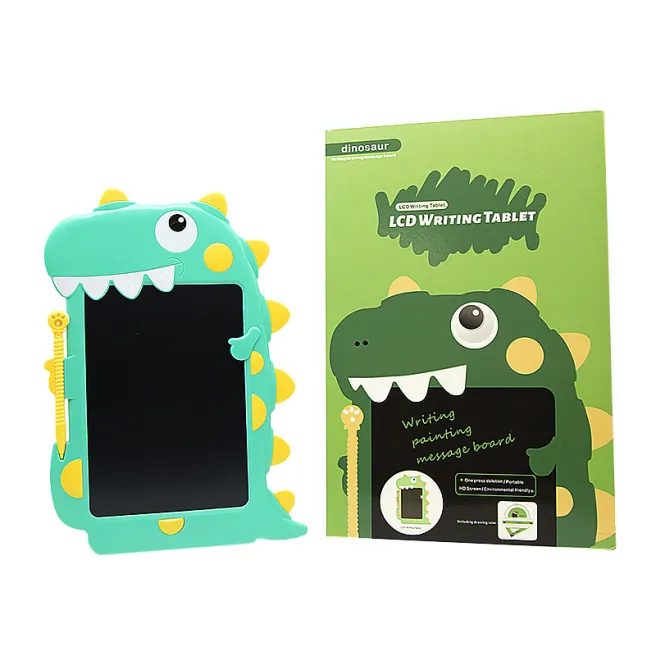 Tableta de desen de dinozauri, albastru deschis, cod 672096