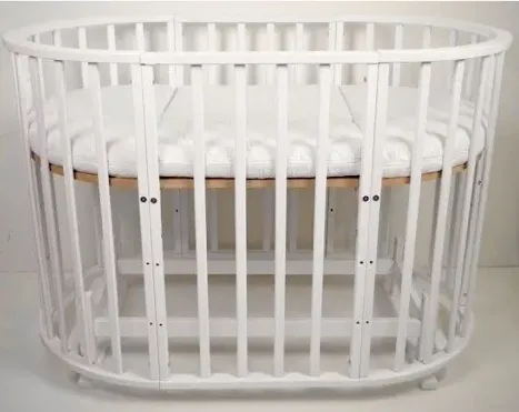 Pătuț transformabil Kuzya Soare Ivory