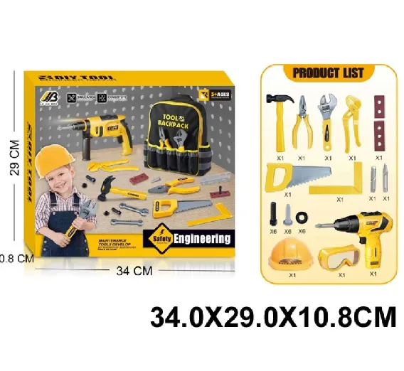 Unelte in rucsac cu bormasia pe baterii