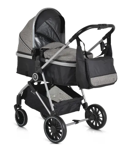 Cărucior 2/1 transformabil Moni Kali Grey