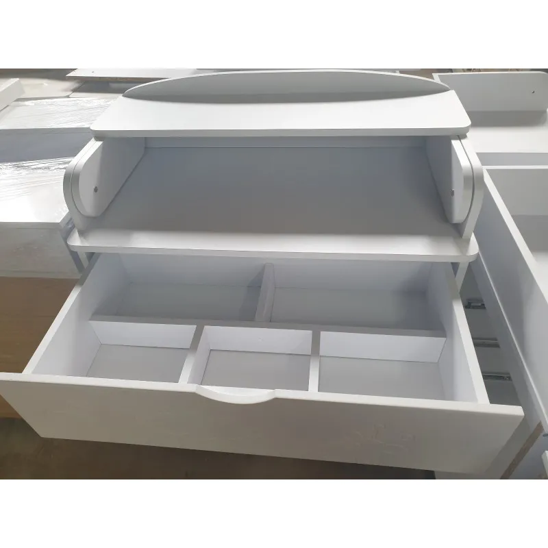 Organizator sertar pentru comoda Eucalyptus Giovanni (DSK-0006) Alb (80,50x37cm)