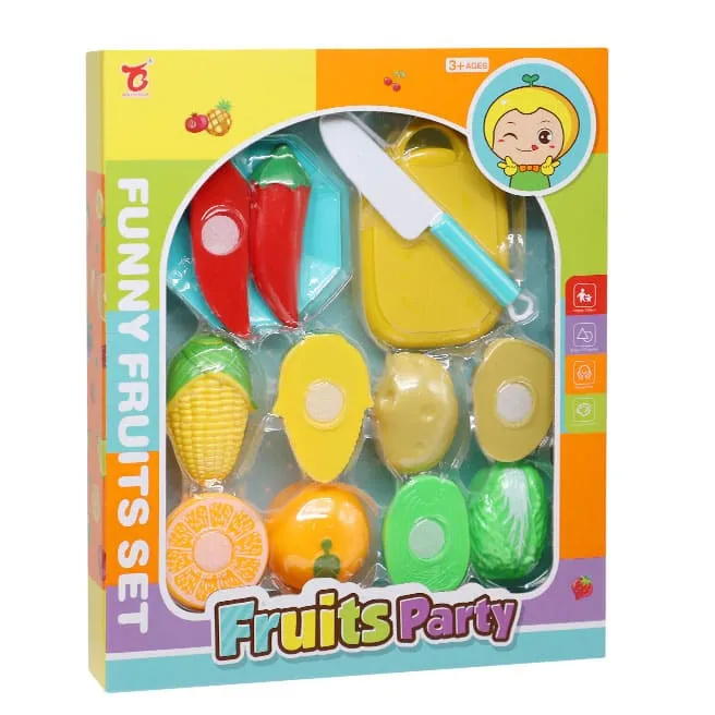 Set fructe și legume cu Velcro, cod 902059
