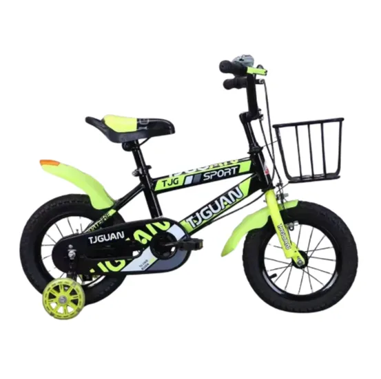 Bicicletă pentru copii 16′, cu roți ajutătoare (TB-01-16 verde)