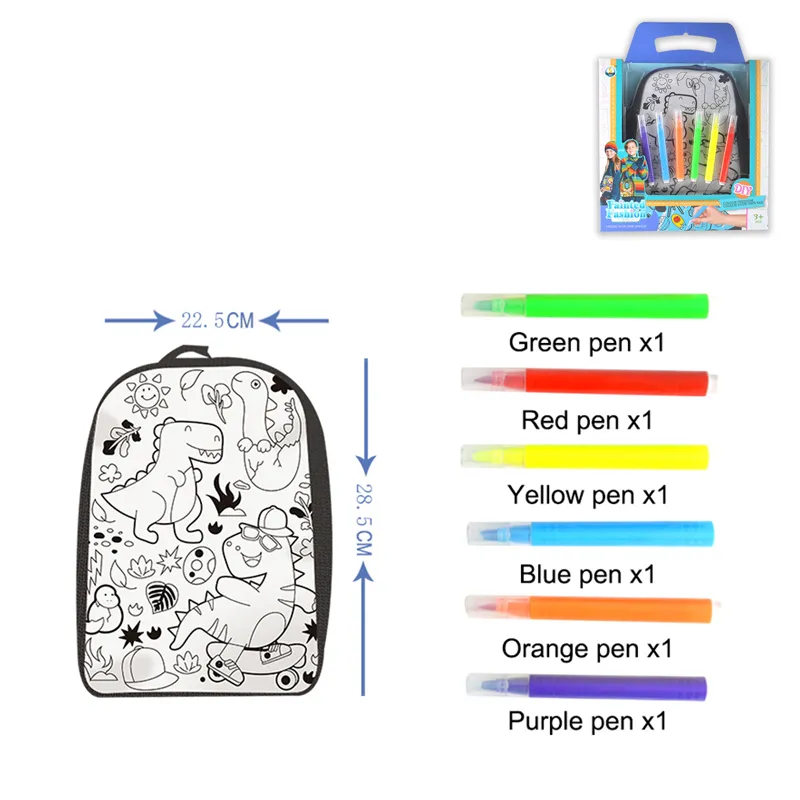 Set creatie rucsac Dino 002642