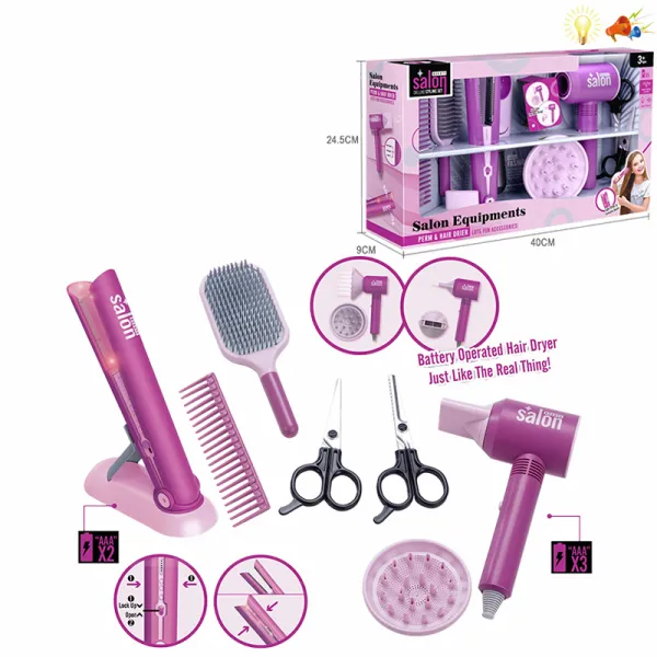 Set Beauty Salon cu sunete si lumina 008717 