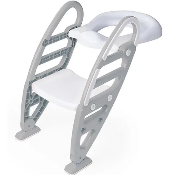 Scaun de toaletă cu trepte, cu înălțime reglabilă